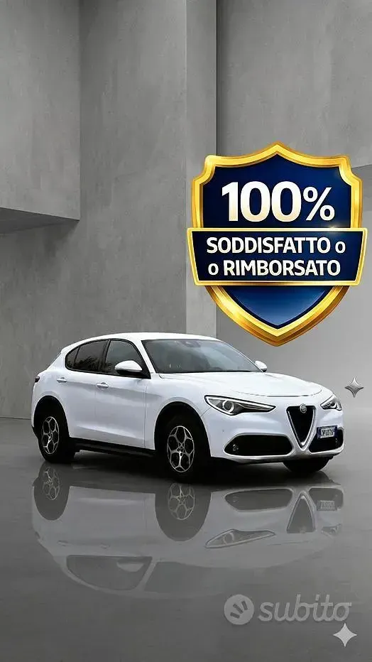 Usata Alfa Romeo Stelvio 190 CV (139 kW) 2022 Bianco SUV