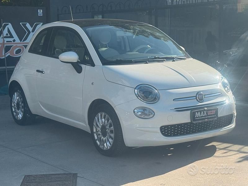 Bianco Usata 2019 Fiat 500 Lounge Tre volumi | 10.000 € (Buon prezzo) - Immagine 1/4