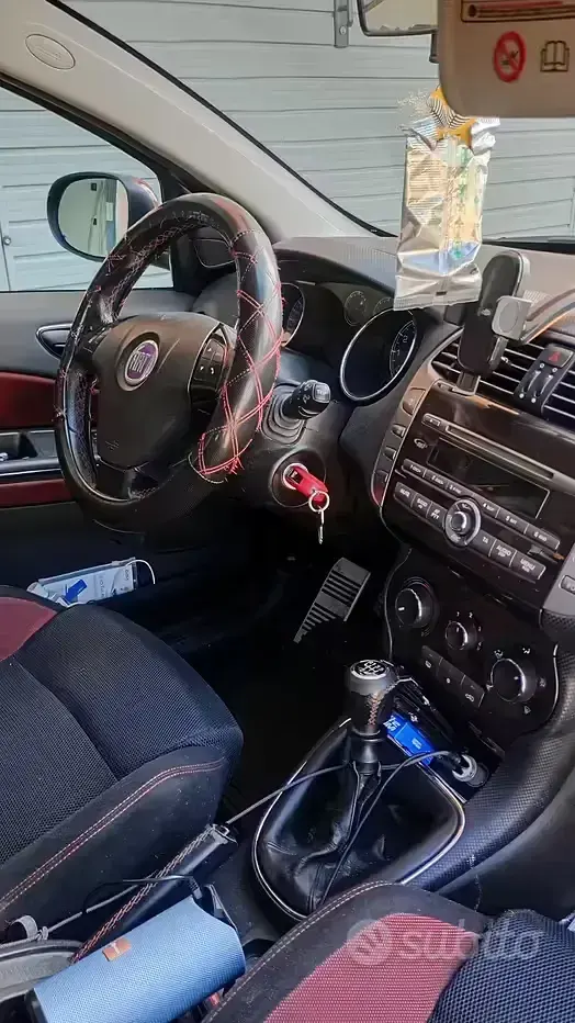 Usata Fiat Bravo 120 CV (88 kW) 2008 Rosso Utilitaria
