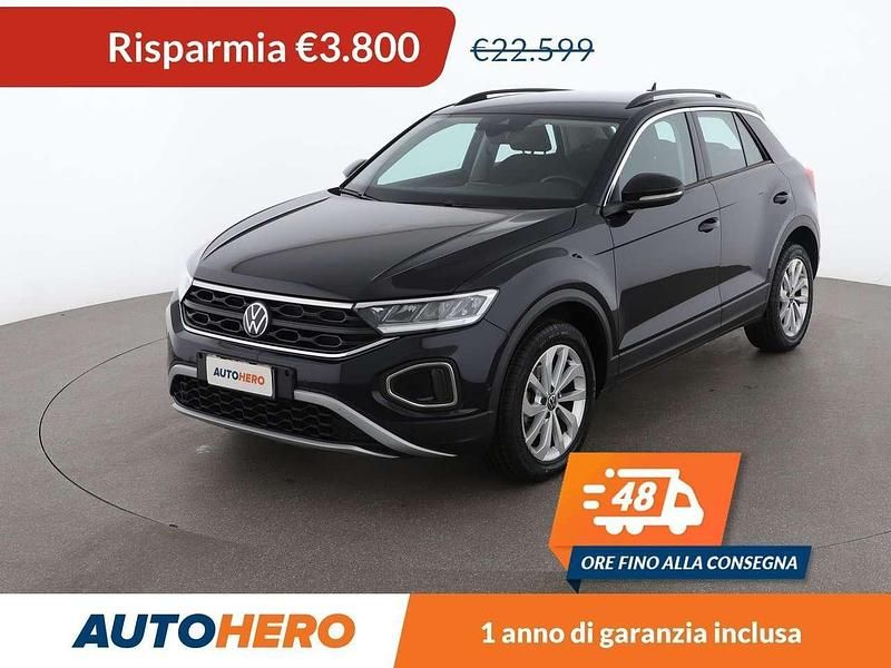 Nero Usata 2022 VW T-Roc Life SUV | 18.799 € (Ottimo prezzo) - Immagine 1/3