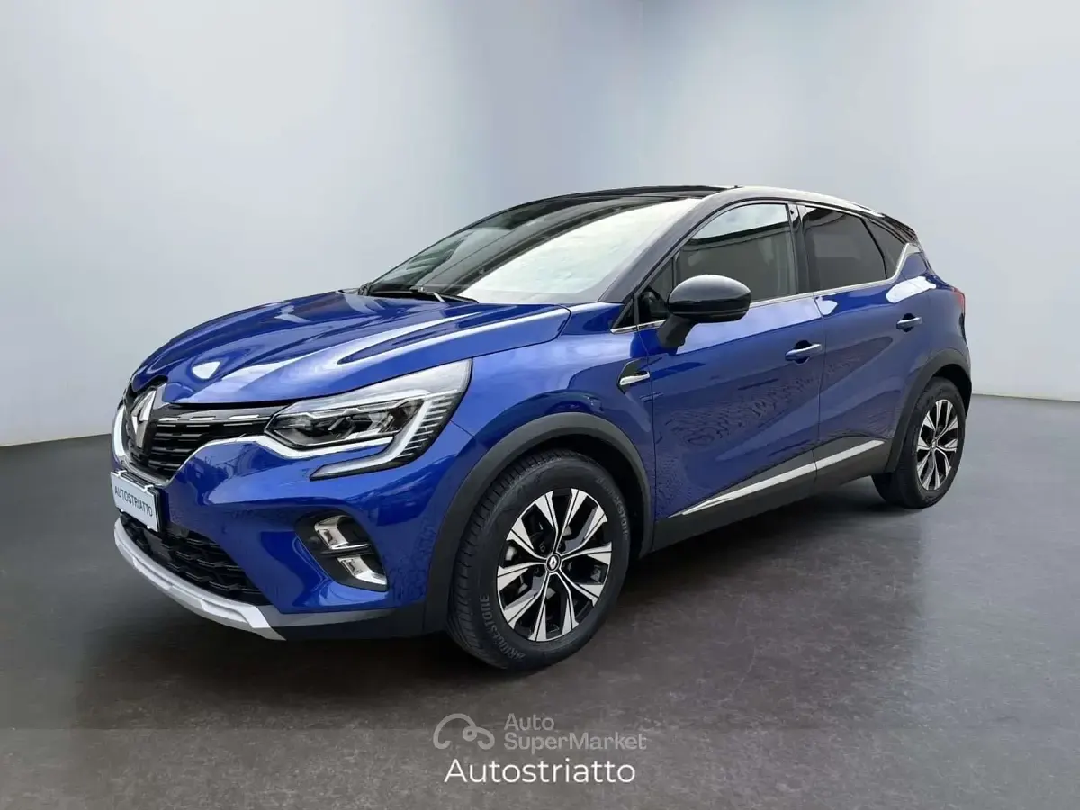 Usata Renault Captur Techno 143 CV (105 kW) 2022 Blu/azzurro SUV