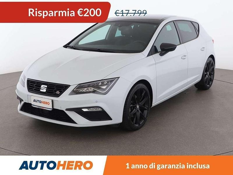 Bianco Usata 2020 Seat Leon FR Tre volumi | 17.599 € (Ottimo prezzo) - Immagine 1/3