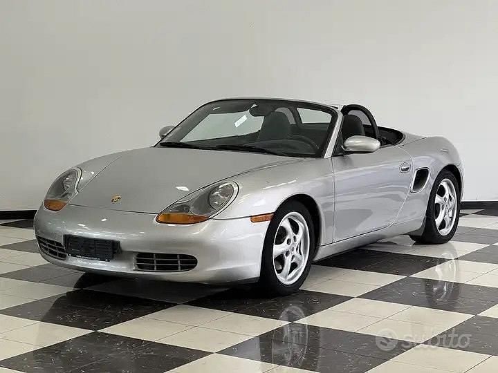 Argento Usata 2001 Porsche Boxster Cabrio | 14.990 € (Super prezzo) - Immagine 1/4