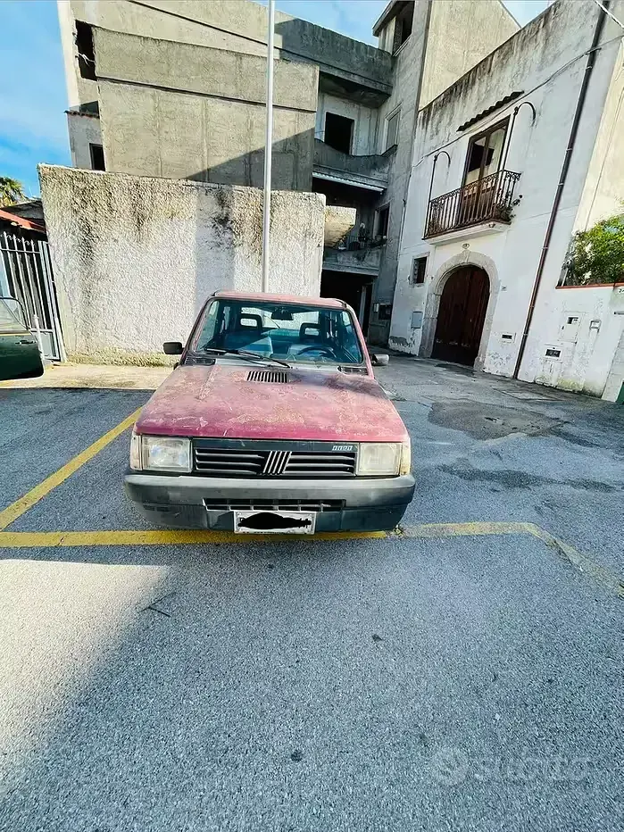 Usata Fiat Panda 45 CV (33 kW) 1991 Rosso Utilitaria