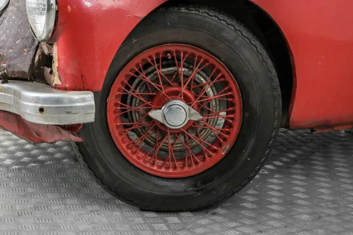 Usata MG MGA 72 CV (52 kW) 1957 Rosso Cabrio