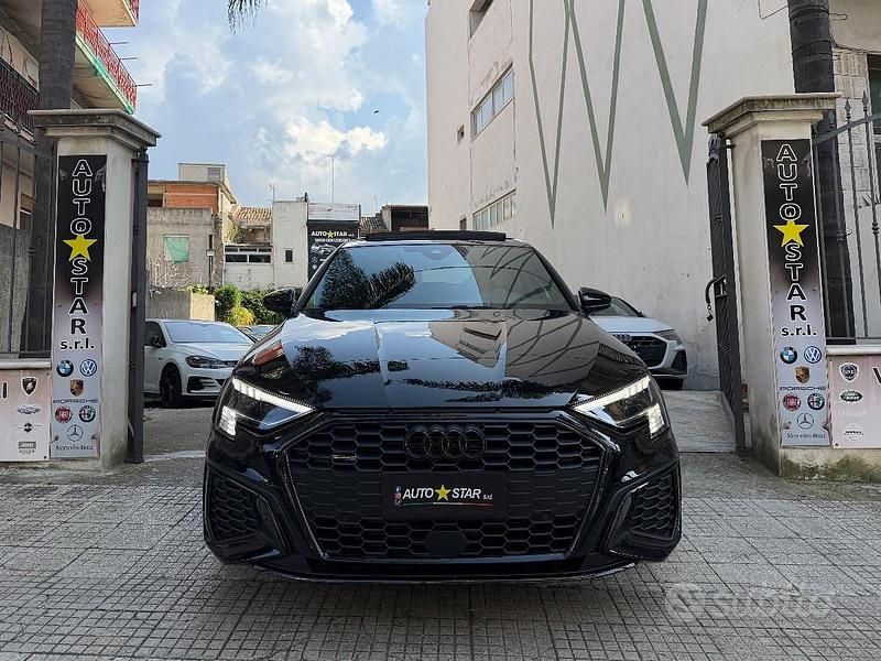 Usata Audi A3 S-Line 200 CV (147 kW) 2023 Nero Berlina