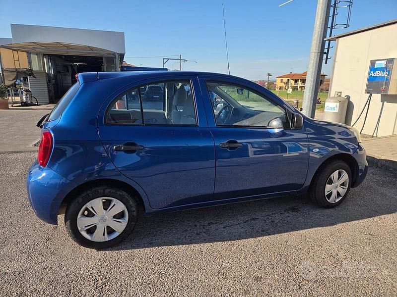 Usata Nissan Micra 80 CV (58 kW) 2014 Blu Utilitaria