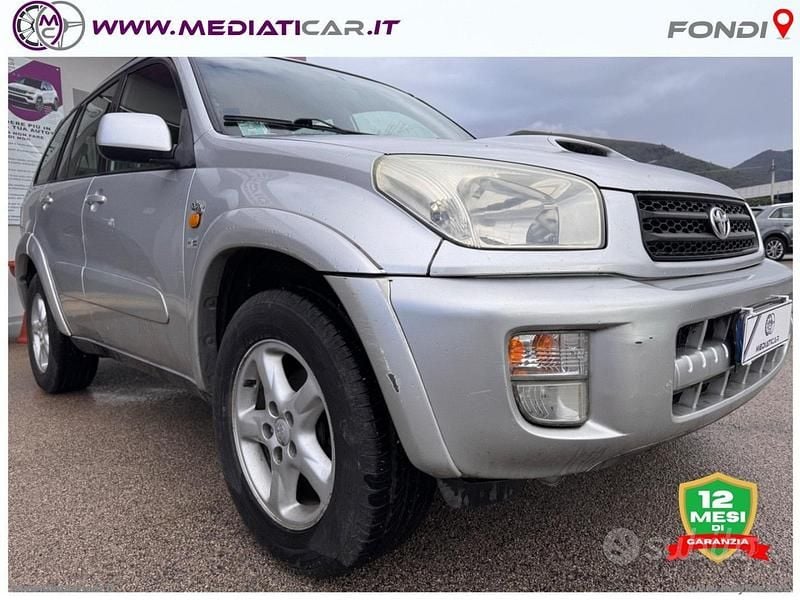 Usata Toyota RAV4 Sol 116 CV (85 kW) 2002 Grigio SUV