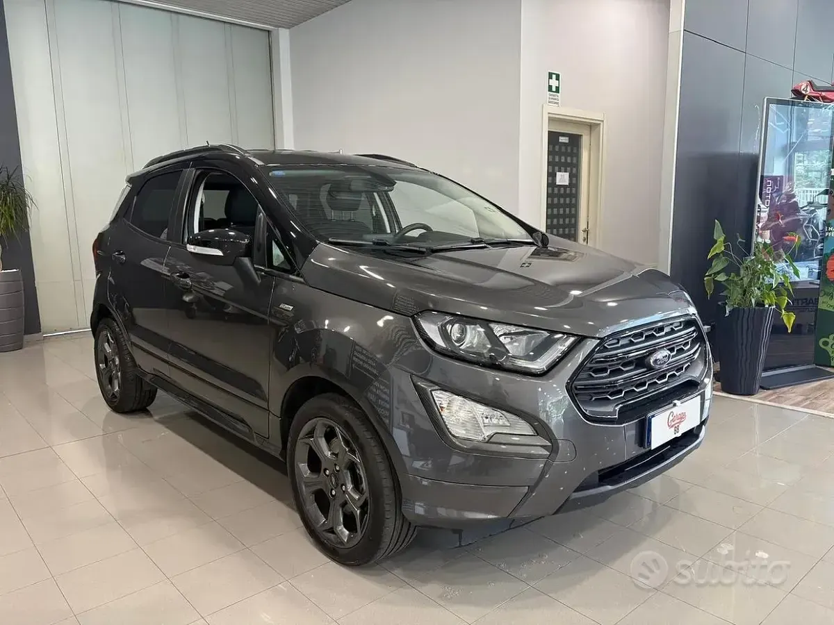 Usado Ford Ecosport ST-Line 100 HP (73 kW) 2019 Cinzento SUV