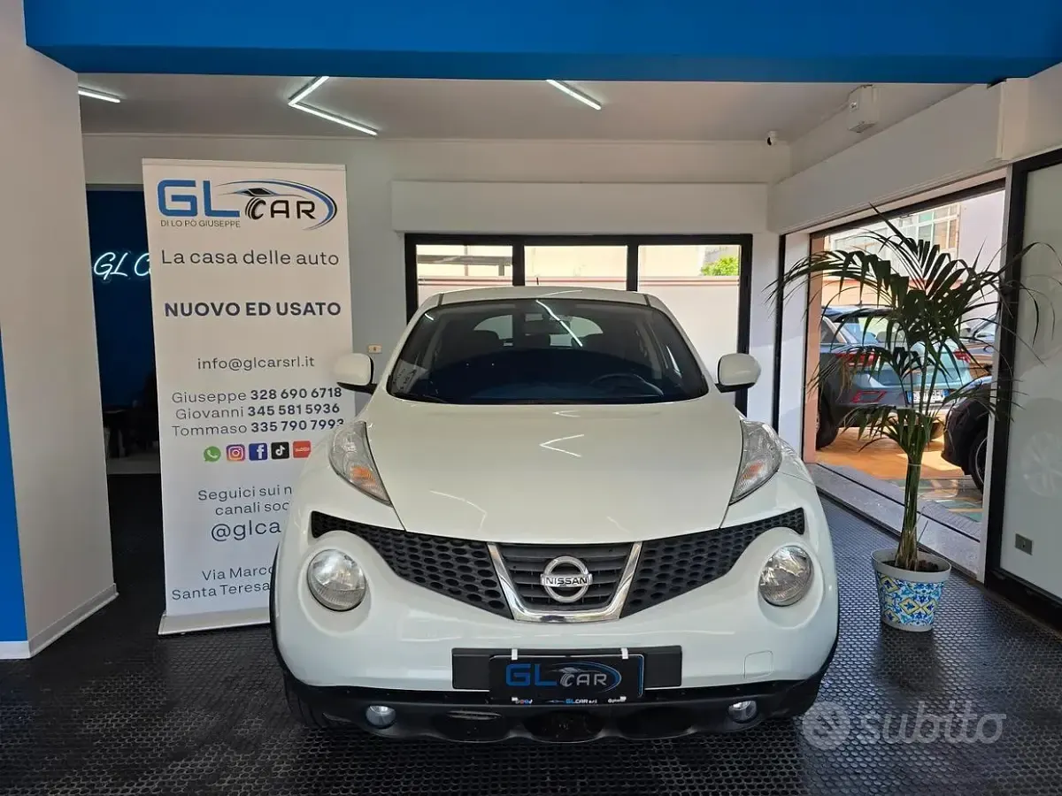 Usata Nissan Juke Acenta 110 CV (80 kW) 2012 Bianco SUV