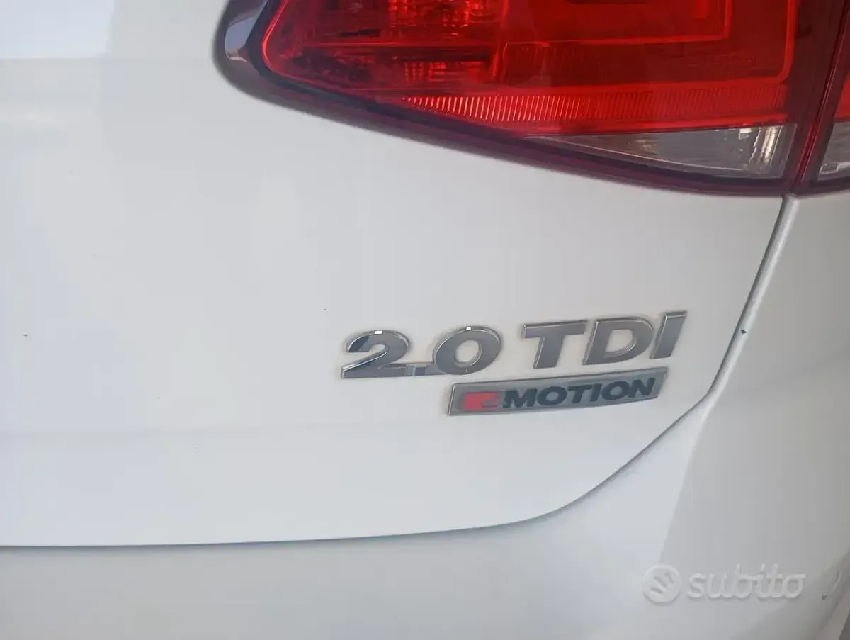 Usata VW Golf VII 150 CV (110 kW) 2015 Bianco Berlina