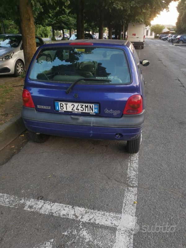 Usata Renault Twingo 2001 Blu Utilitaria