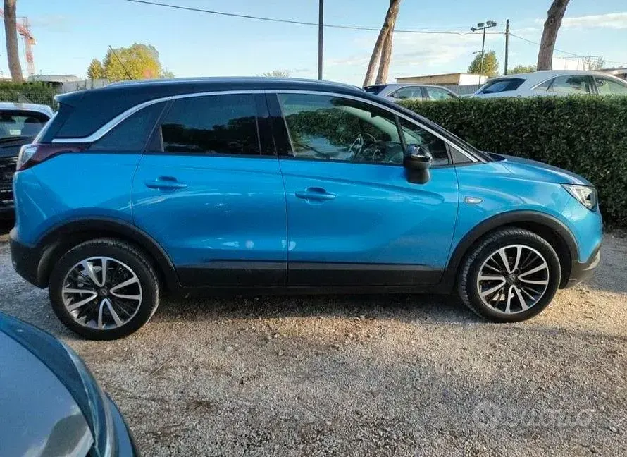 Usata Opel Crossland X Design Edition 102 CV (75 kW) 2018 Blu SUV