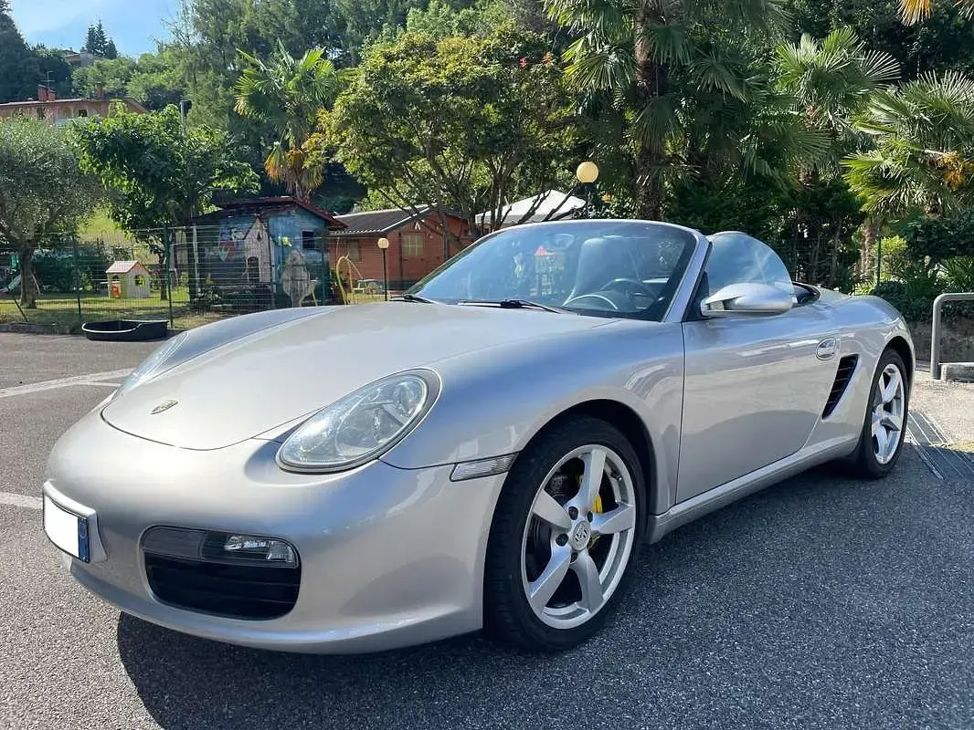 Usata Porsche Boxster 228 CV (167 kW) 2006 Argento Cabrio