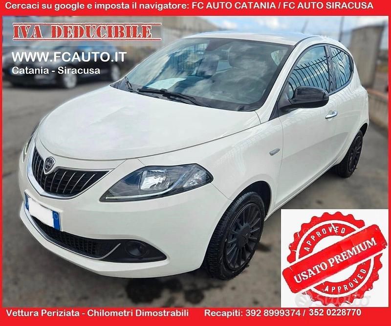 Usata Lancia Ypsilon S 69 CV (50 kW) 2022 Bianco Utilitaria
