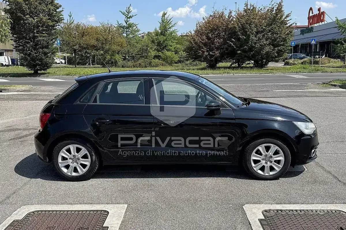 Usata Audi A1 Ambition 90 CV (66 kW) 2014 Nero Utilitaria
