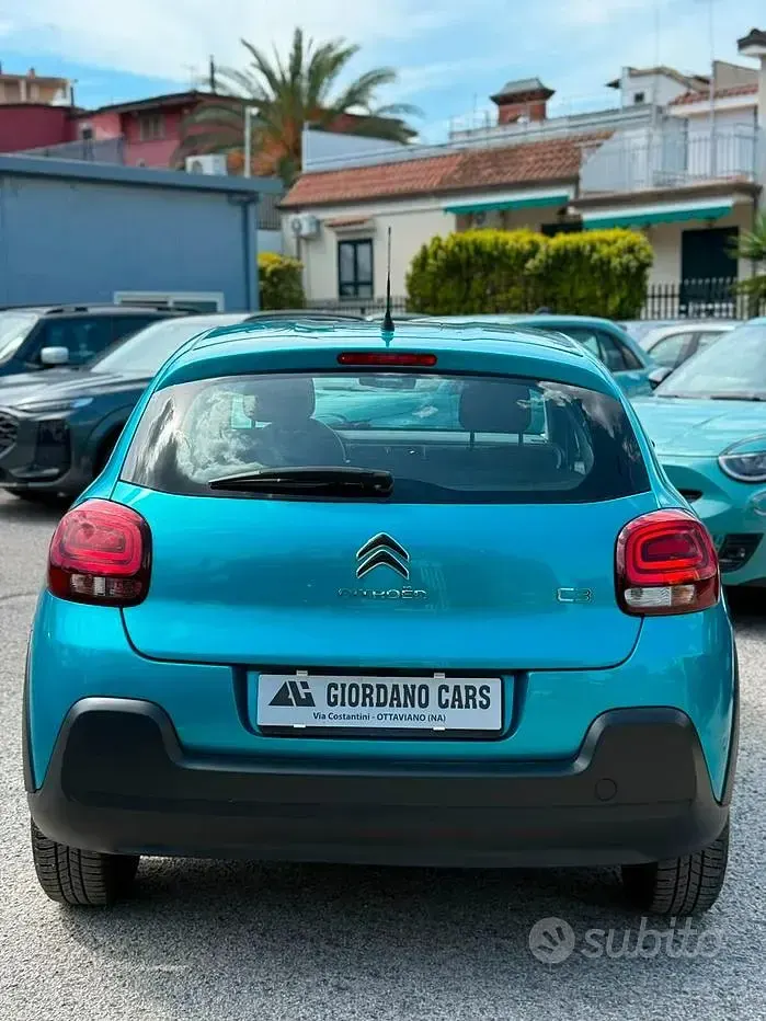 Usata Citroën C3 Feel 102 CV (75 kW) 2022 Blu Utilitaria