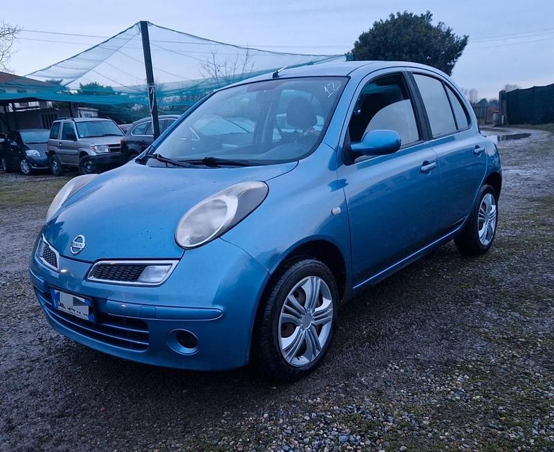 Usata Nissan Micra 80 CV (58 kW) 2008 Blu Berlina