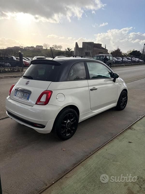 Usata Fiat 500 Sport 95 CV (69 kW) 2018 Bianco Utilitaria