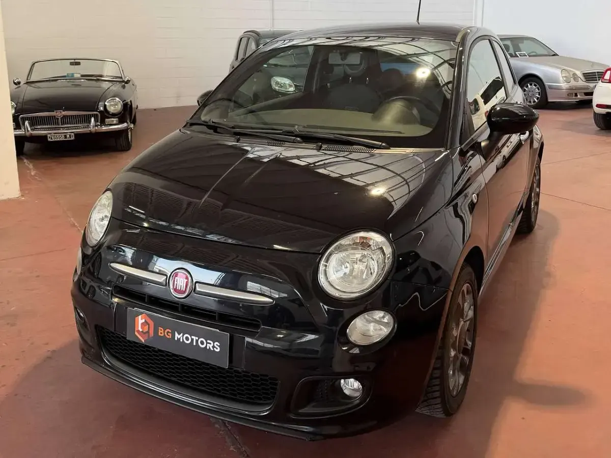 Usata Fiat 500 S 69 CV (50 kW) 2016 Nero Utilitaria