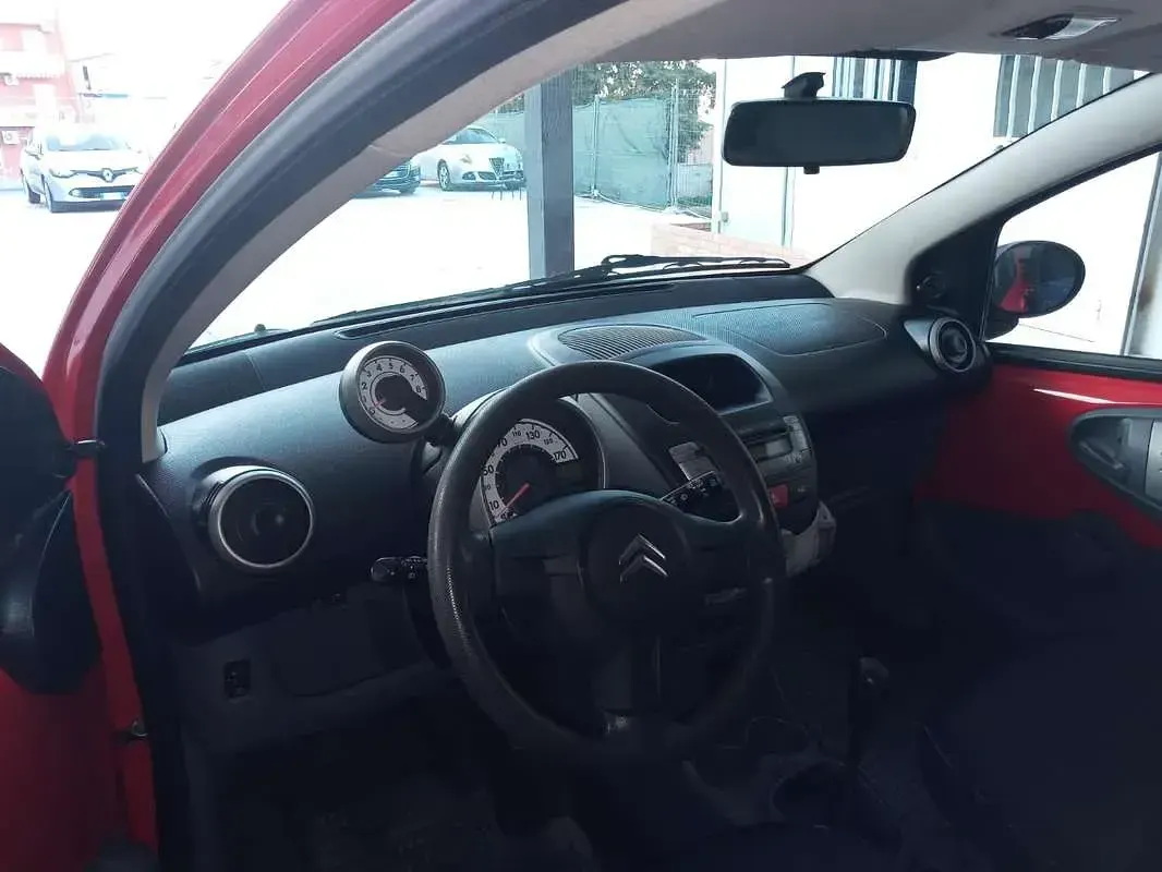 Usata Citroën C1 68 CV (50 kW) 2010 Rosso Utilitaria
