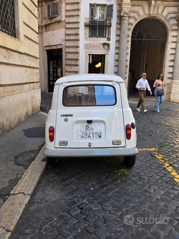Usata Renault R4 33 CV (24 kW) 1989 Bianco Utilitaria