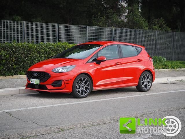 Usata Ford Fiesta ST-Line 125 CV (91 kW) 2022 Rosso Utilitaria