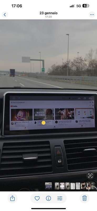 Usata BMW X5 Efficient Dynamics 235 CV (172 kW) 2008 Argento SUV