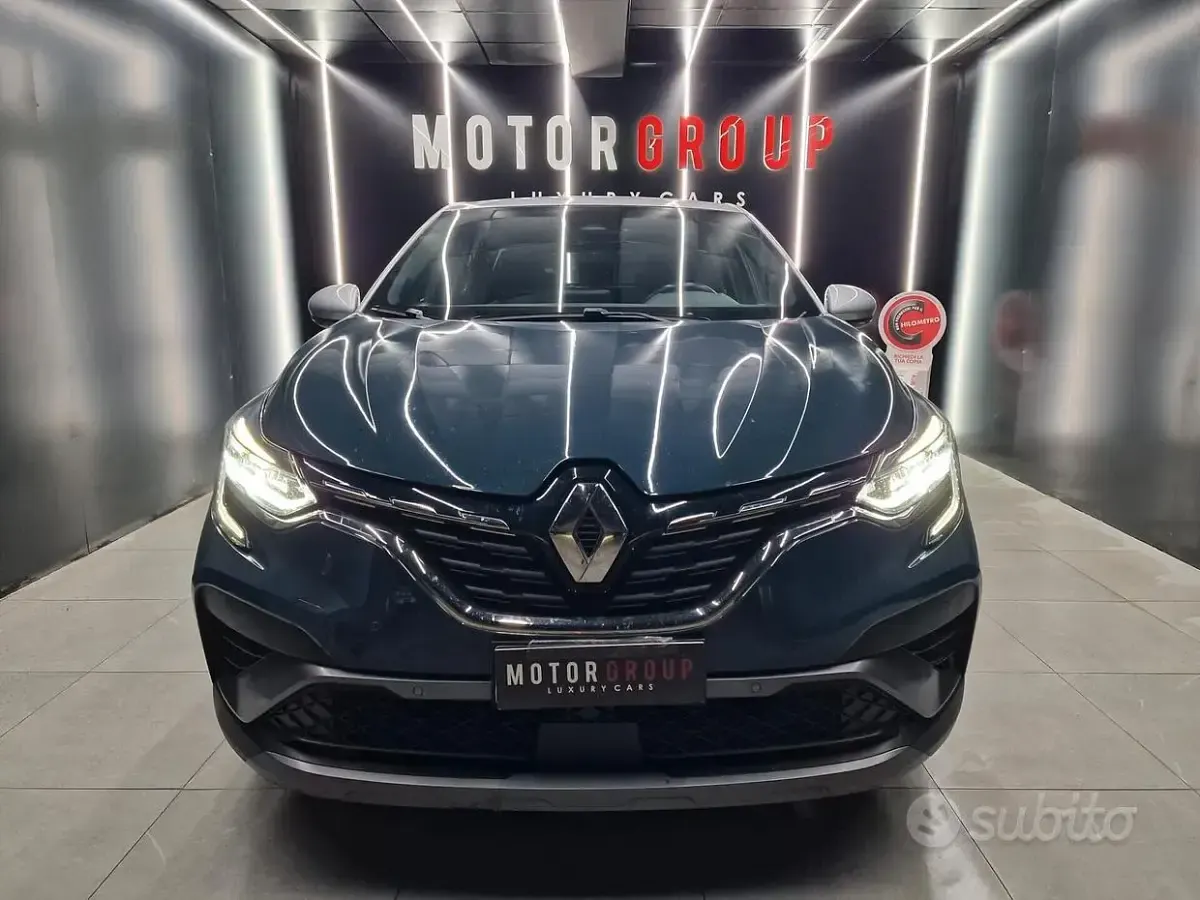Usata Renault Captur RS Line 101 CV (74 kW) 2022 Blu/azzurro SUV
