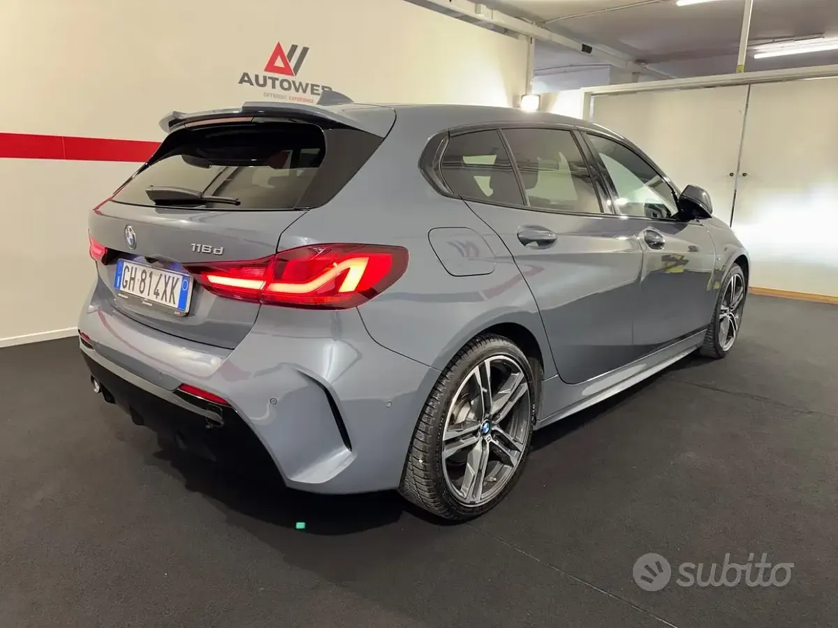 Usata BMW 116 M Sport 116 CV (85 kW) 2022 Grigio Utilitaria