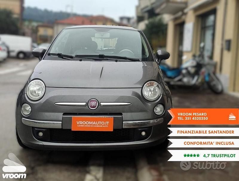 Usata Fiat 500 69 CV (50 kW) 2014 Grigio Utilitaria