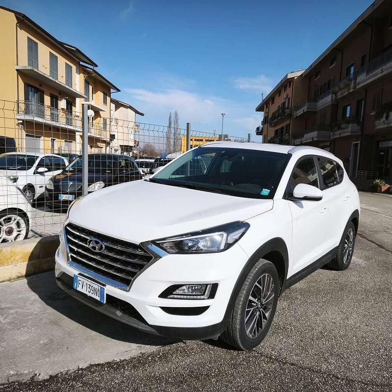 Usata Hyundai Tucson Premium 136 CV (100 kW) 2019 Bianco SUV