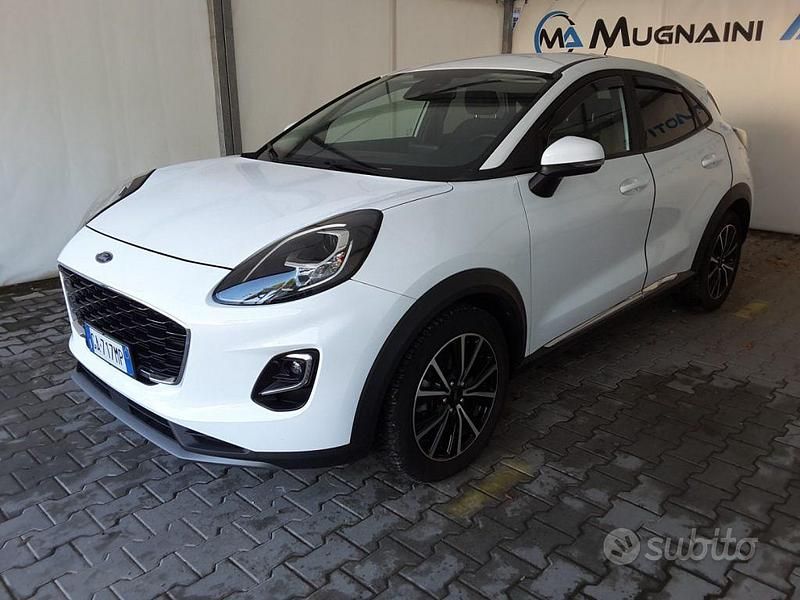 Usata Ford Puma Titanium 125 CV (91 kW) 2020 Bianco SUV