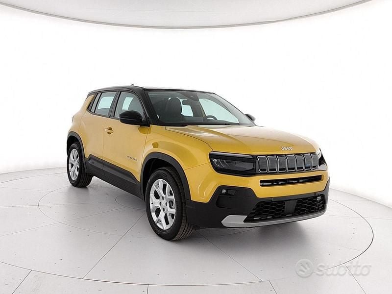 Giallo Usata 2024 Jeep Avenger EV Altitude SUV | 24.900 € (Super prezzo) - Immagine 1/4