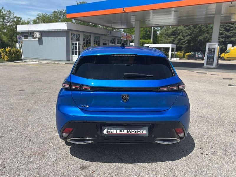 Usata Peugeot 308 Allure 131 CV (96 kW) 2022 Blu Berlina