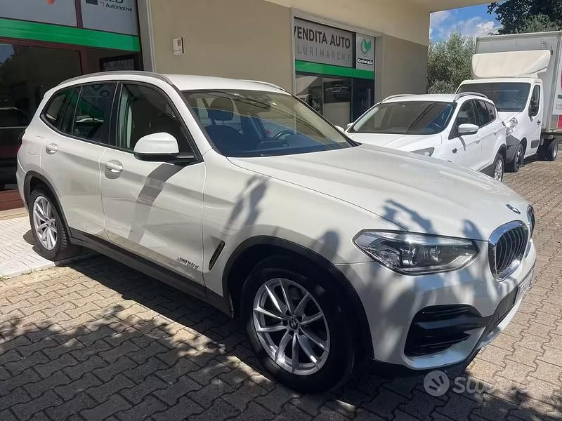 Usata BMW X3 Advantage 190 CV (139 kW) 2018 Bianco SUV