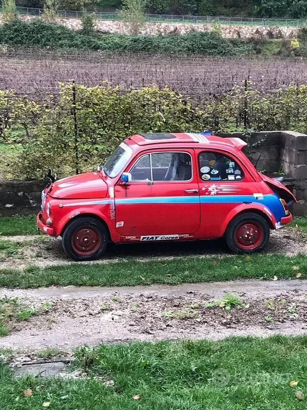 Usata Fiat 500 1970 Rosso Utilitaria