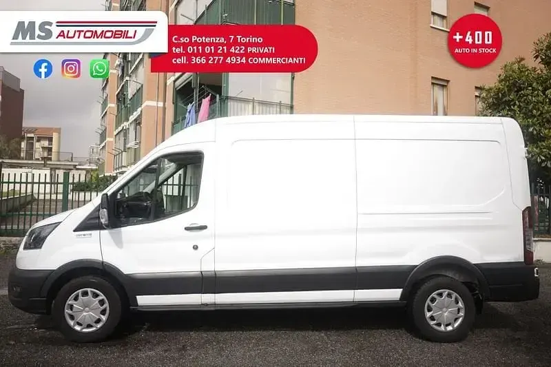 Usata Ford Transit 131 CV (96 kW) 2024 Bianco Furgone
