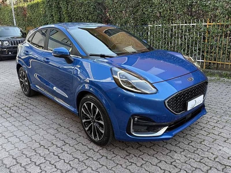 Usata Ford Puma ST-Line 155 CV (114 kW) 2021 Azzurro / metallizzato SUV