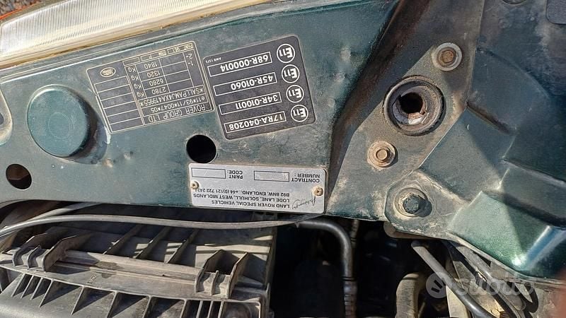 Usata Land Rover Range Rover 1999 Verde SUV