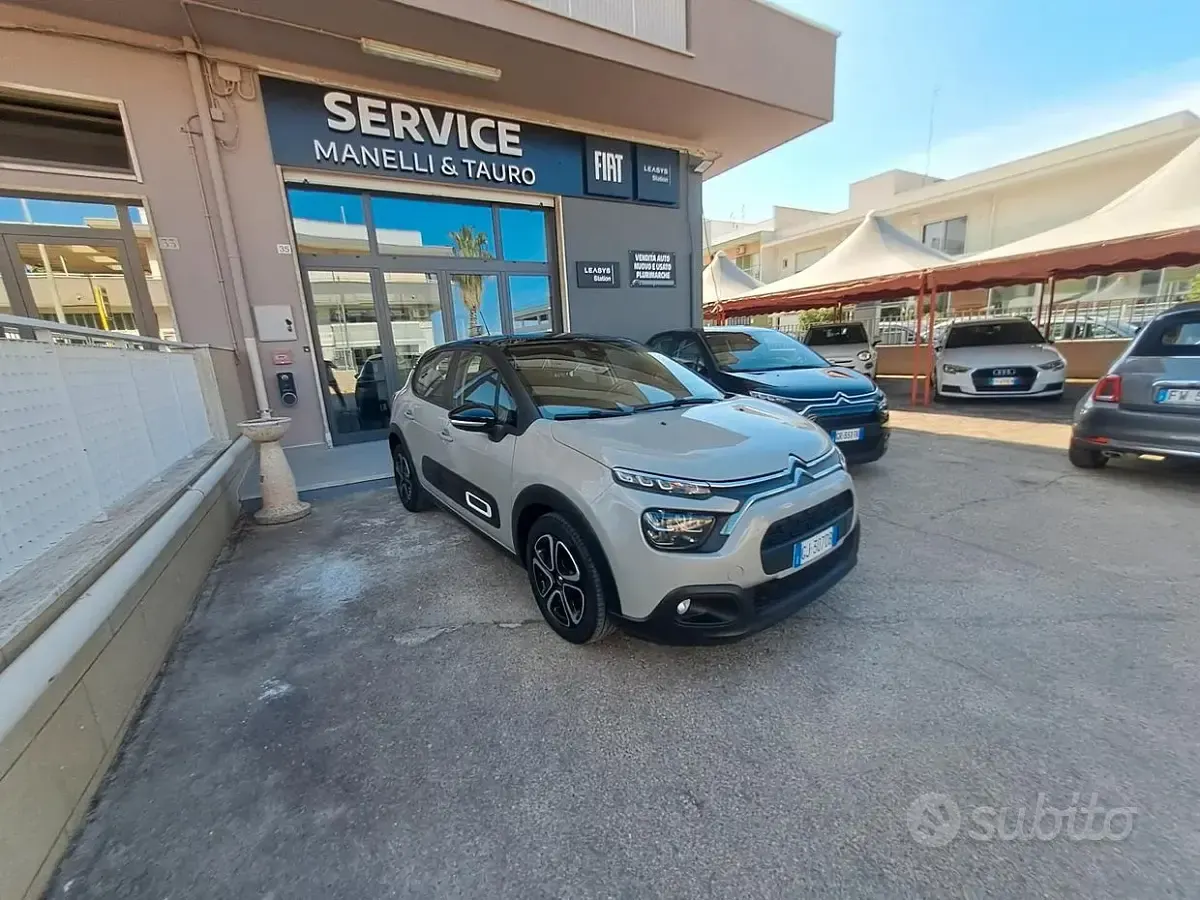 Usata Citroën C3 Feel 102 CV (75 kW) 2022 Beige Utilitaria