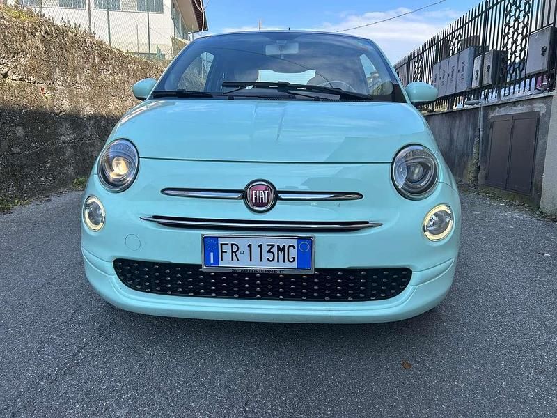 Usata Fiat 500 Lounge 69 CV (50 kW) 2018 Verde Utilitaria