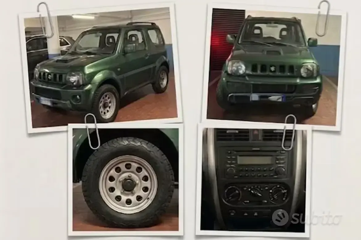 Usata Suzuki Jimny 86 CV (63 kW) 2010 Verde SUV