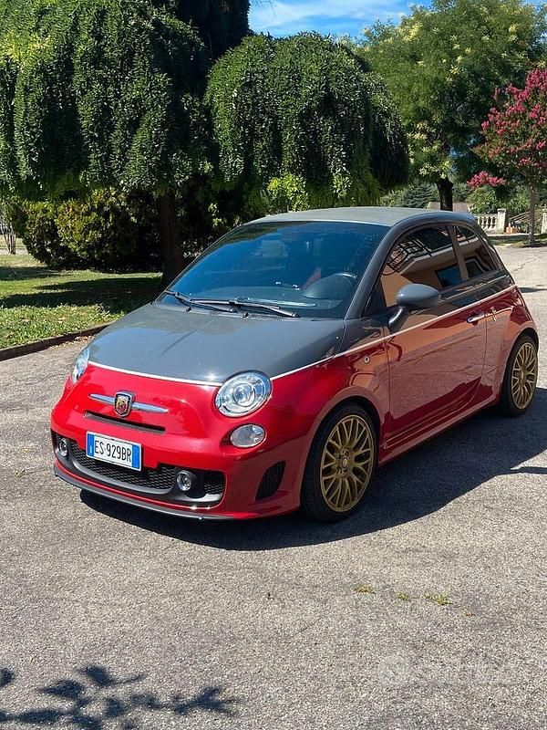 Rosso Usata 2012 Abarth 595 Turismo Cabrio | 12.850 € (Cara) - Immagine 1/4
