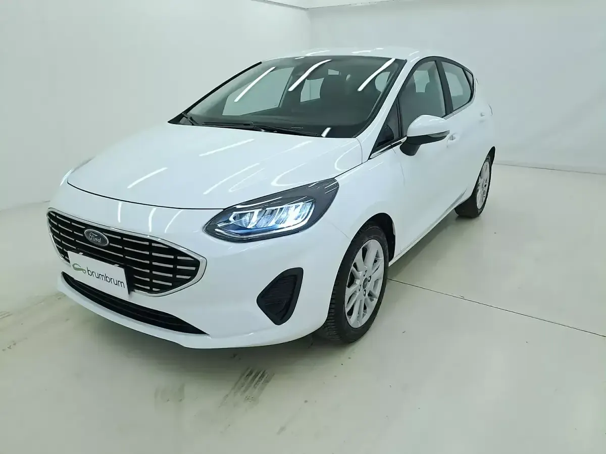 Usata Ford Fiesta Titanium 75 CV (55 kW) 2022 Biancobianco Utilitaria