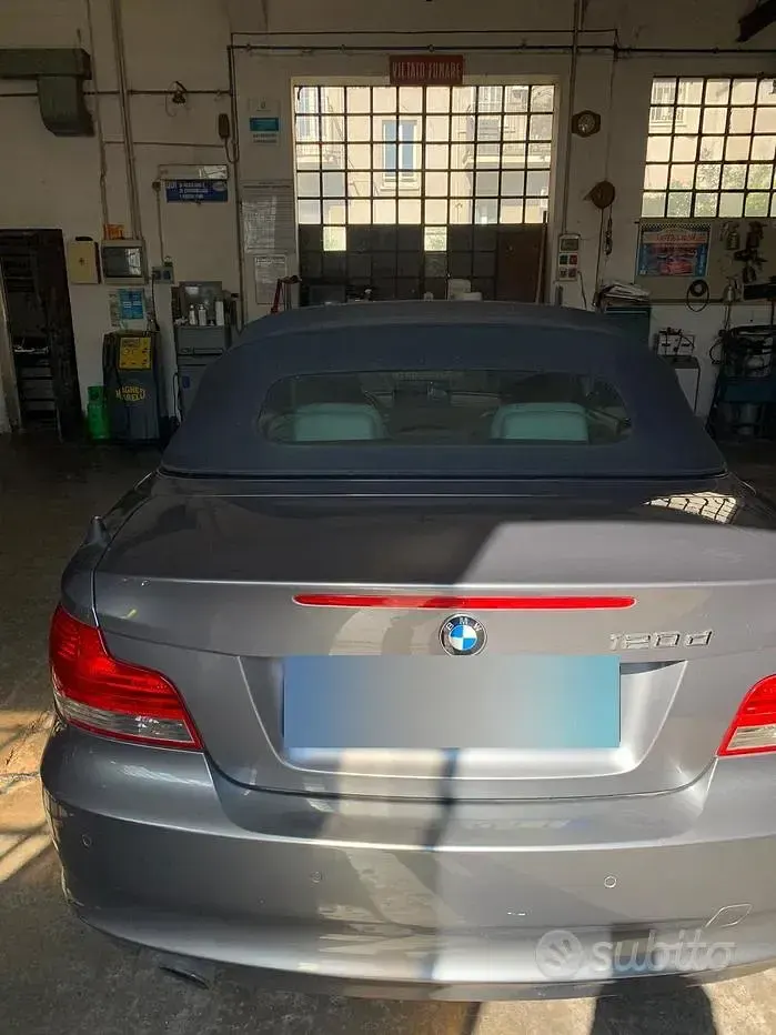Usata BMW 120 Cabriolet 177 CV (130 kW) 2009 Grigio Cabrio