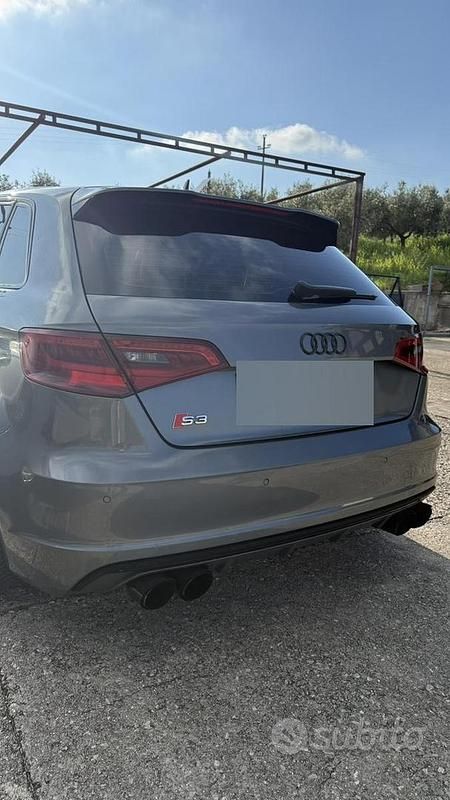 Usata Audi S3 300 CV (220 kW) 2015 Grigio Berlina