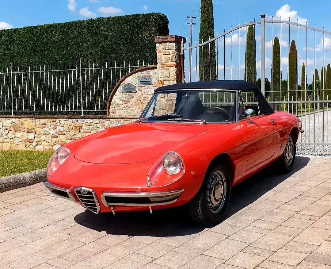 Usata Alfa Romeo Spider 131 CV (96 kW) 1960 Rosso Cabrio
