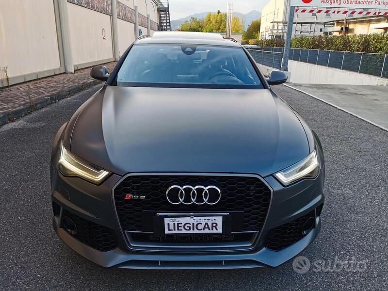 Usata Audi RS6 Performance 605 CV (444 kW) 2018 Grigio Station wagon