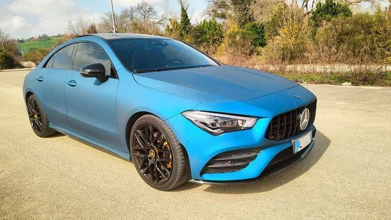 Usata Mercedes CLA200 Premium 150 CV (110 kW) 2020 Grigio Coupé